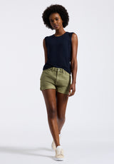 Buffalo David Bitton Elayne Women’s Sleeveless Top Color PEACOAT