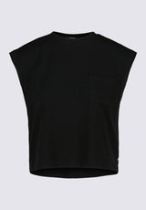 Buffalo David Bitton Amandine Women's Cap-Sleeve Crop Top color