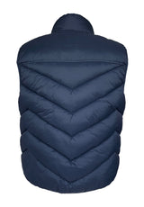 Davies Men's Puffer Vest, Navy - OBMEF007