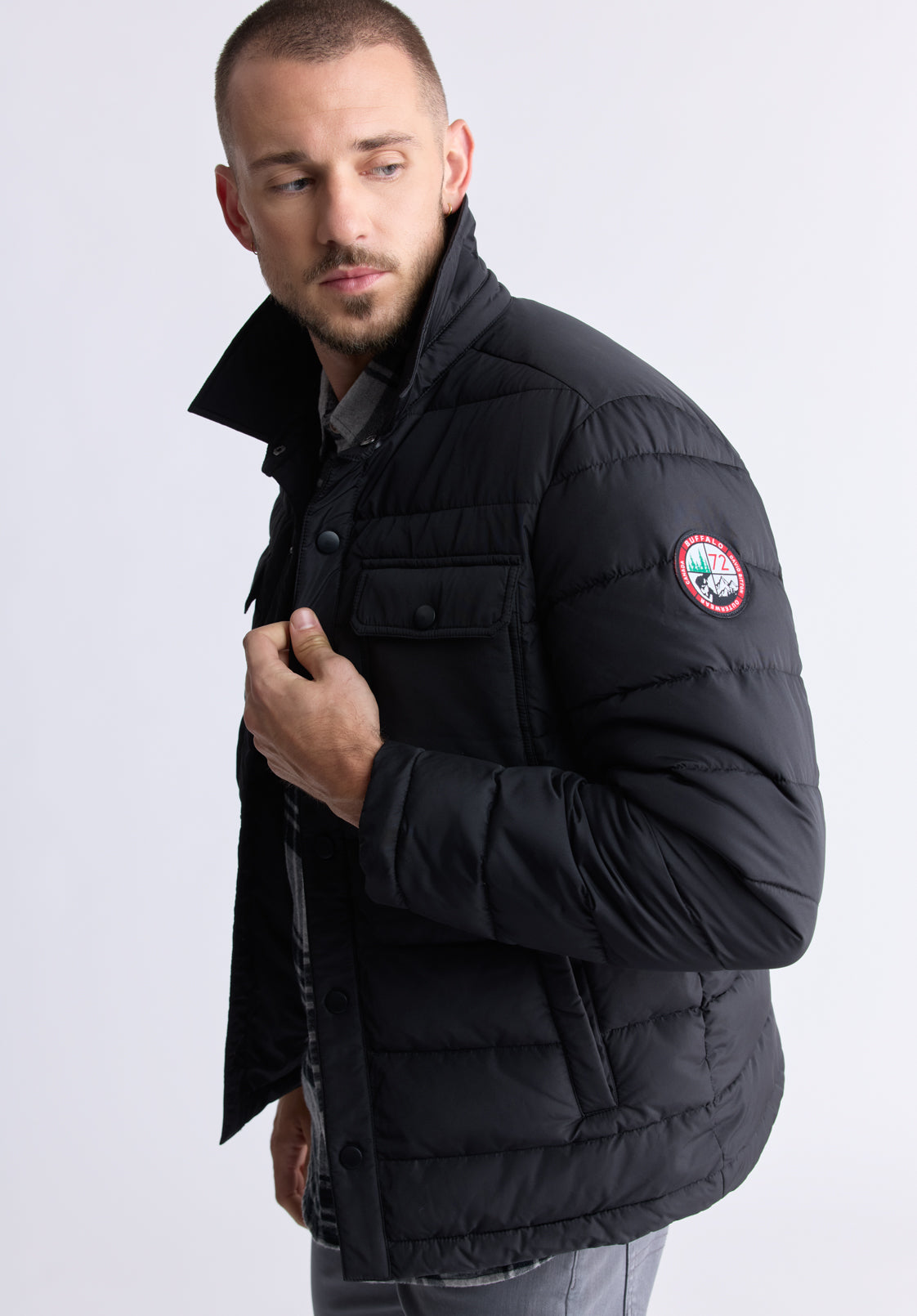 Aiden Quilted Button-Front Jacket – Buffalo Jeans