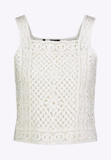 Buffalo David Bitton Thalassa Women's Crochet Tank Top Color