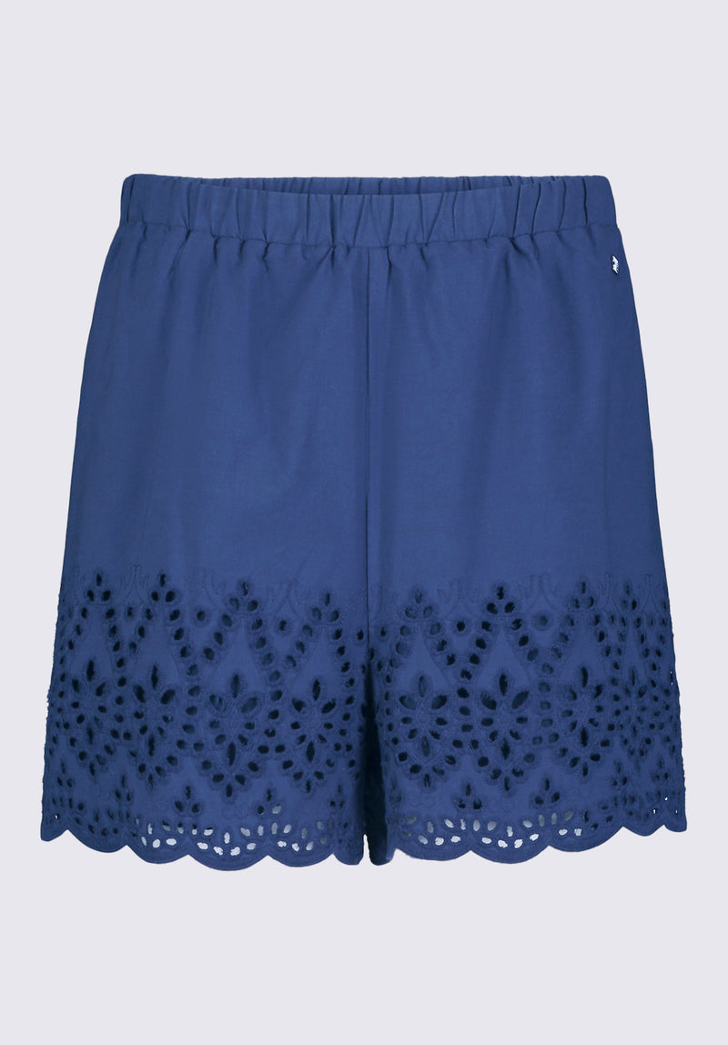 Buffalo David Bitton Parton Women's Pull-On Woven Shorts, Navy - WB0007S Color 