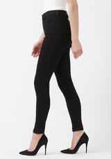 High Rise Skinny Skylar Women's Jeans, Black - BL15663