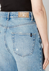 Buffalo David Bitton High Rise Super Wide Leg ALICE Jeans - BL15823 Color INDIGO