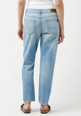 Buffalo David Bitton Relaxed Boyfriend Madison Dahlia Jeans - BL15871 Color INDIGO