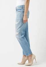 Buffalo David Bitton Relaxed Boyfriend Madison Dahlia Jeans - BL15871 Color INDIGO