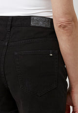 Buffalo David Bitton Super High Rise Joanna Frayed Shorts - BL15913 Color BLACK