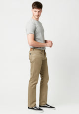 Straight Six Men's Twill Pants in Tan - BM16083