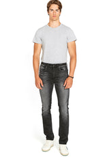 Buffalo David Bitton SLIM ASH JEANS - BM22597 COLOR BLACK