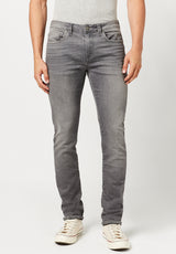 Buffalo David Bitton SLIM ASH Shades of Grey Denim - BM22721 COLOR Grey