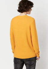 Buffalo David Bitton Wamill Cotton Henley - BM23691 Color SCOTCH