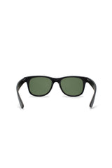 Rectangular Sunglasses in Matte Black - B0009SBLK