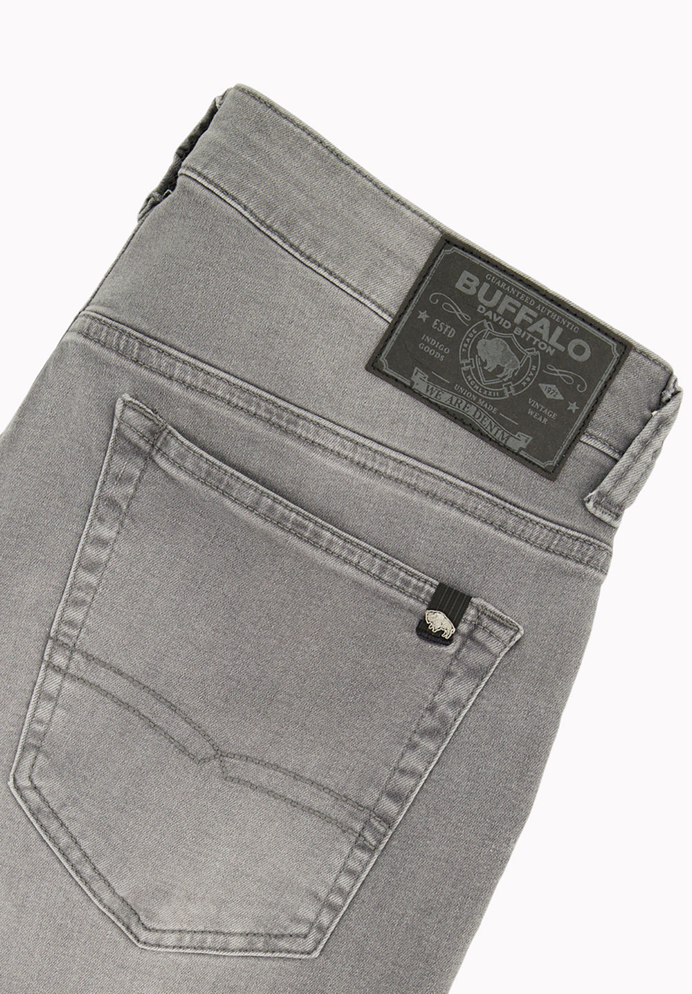 Max Men's Skinny Jeans, Grey Sanded – Buffalo Jeans