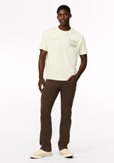 Six Men's Straight Freedom Flex Pants, Chocolate Martini - BM22939
