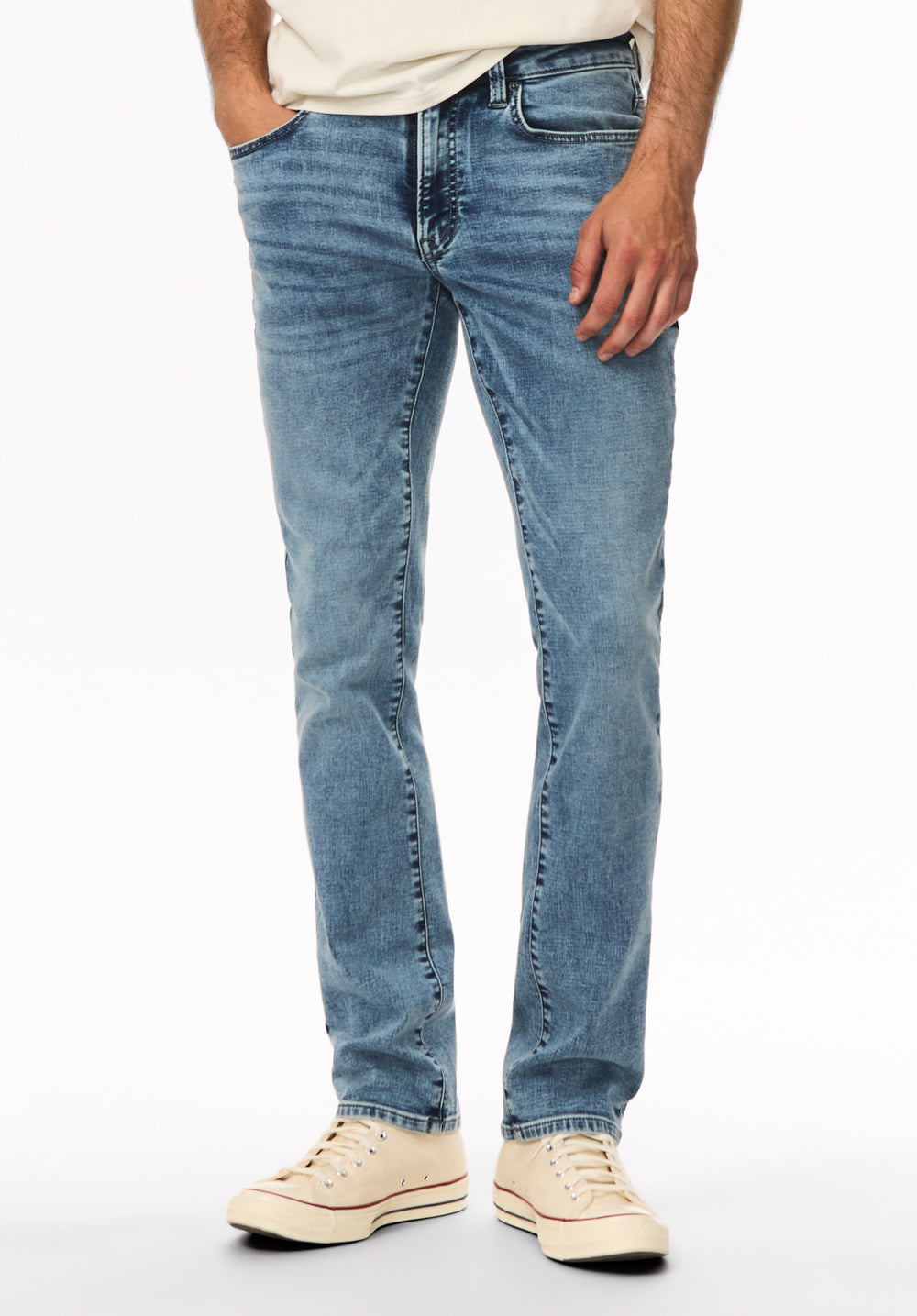 Ash Men's Slim Freedom Flex Jeans, Sanded Wash – Buffalo Jeans