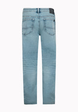 Six Men's Straight Freedom Flex Jeans, Sanded Wash - BM22998