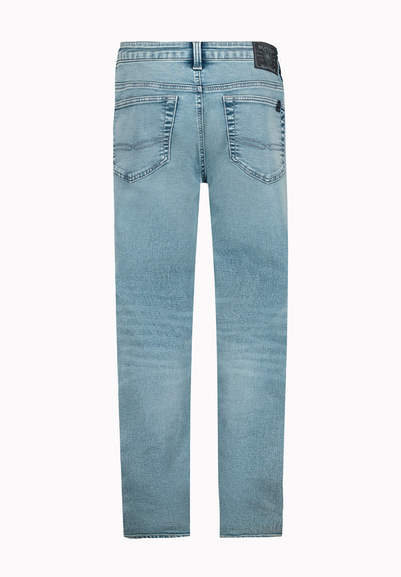 Six Men's Straight Freedom Flex Jeans, Sanded Wash – Buffalo Jeans
