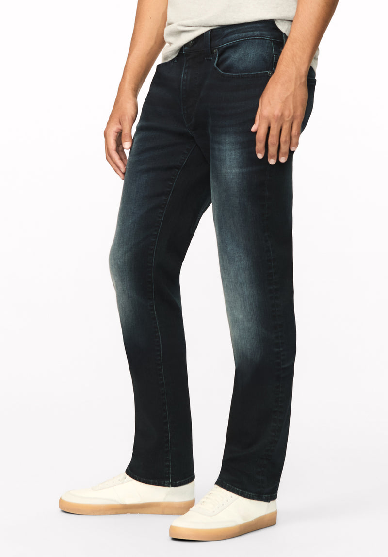 Six Men's Straight Freedom Flex Jeans, Dark and Sanded – Buffalo Jeans