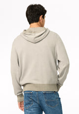 Wanto Men's Striped Sweater Hoodie, Ardent - BM24905