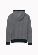 Wanto Men's Striped Sweater Hoodie, Whale - BM24905