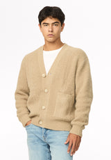 Walex Men's Soft Brushed Cardigan Sweater, Tuffet - BM24914