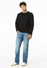 Kitchell Men's Ribbed Long Sleeve Top, Black - BM24973