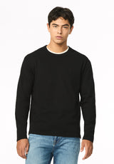 Kitchell Men's Ribbed Long Sleeve Top, Black - BM24973