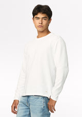 Kitchell Men's Ribbed Long Sleeve Top, White - BM24973