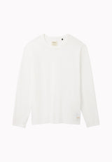 Kitchell Men's Ribbed Long Sleeve Top, White - BM24973