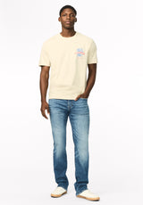 Taverno Men's Buffalo Football Club Graphic Tee, Milk - BM24984