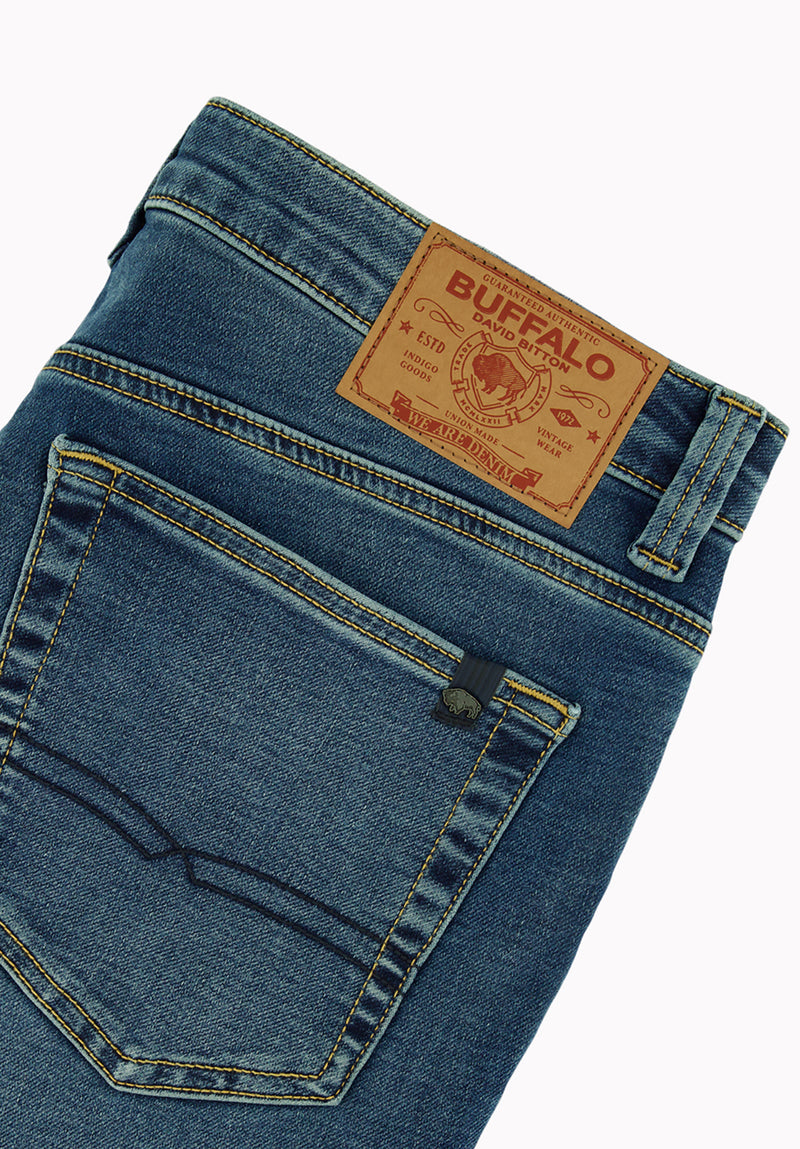 Ash Men's Slim Freedom Flex Jeans, Authentic Wash – Buffalo Jeans