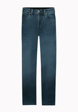 Six Men's Straight Freedom Flex Jeans, Whiskered - BM26018