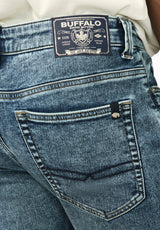 Ash Men's Slim Freedom Flex Jeans, Sanded and Vintage - BM26063