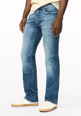 Six Men's Straight Jeans, Easy Blue - BM26229