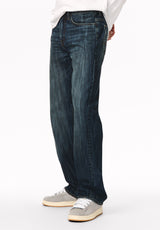 Matt Men's Loose Fit Jeans, Sanded and Veined - BM26294