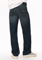 Matt Men's Loose Fit Jeans, Sanded and Veined - BM26294