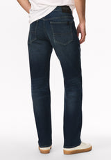 Driven Men's Relaxed Straight Jeans, Dark Medium Wash - BPMD00868D