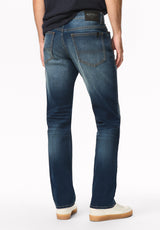 Six Men's Straight Jeans, Sanded And Worn - BPMD22040S