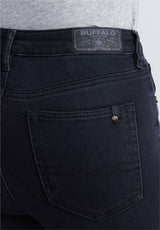 Skylar Women's High Rise Skinny Jeans, Faded Black - BL15664