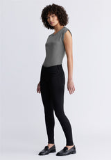 Alexa Women's Mid Rise Skinny Jeans, Forever Black - BL15672