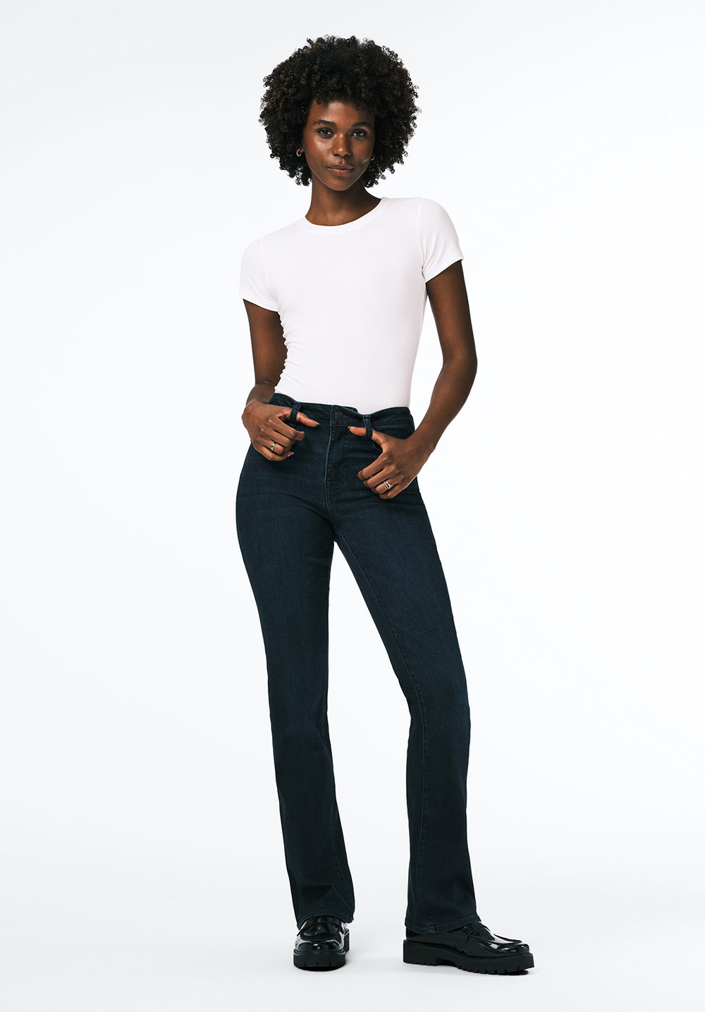 パンツ Buffalo bobs Cut off bootctut pants Mid Rise Bootcut Queen Women's Jeans in Dark Blue – Buffalo Jeans