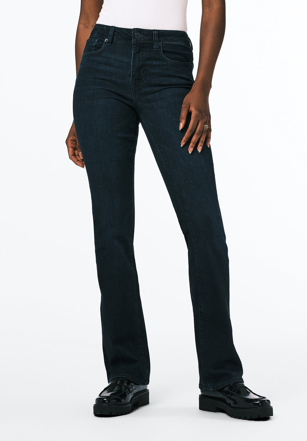 パンツ Buffalo bobs Cut off bootctut pants Mid Rise Bootcut Queen Women's Jeans in Dark Blue – Buffalo Jeans
