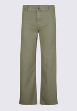 Buffalo David Bitton Adele High Rise Women's pants in Washed Olive - BL15883 Color OLIVE