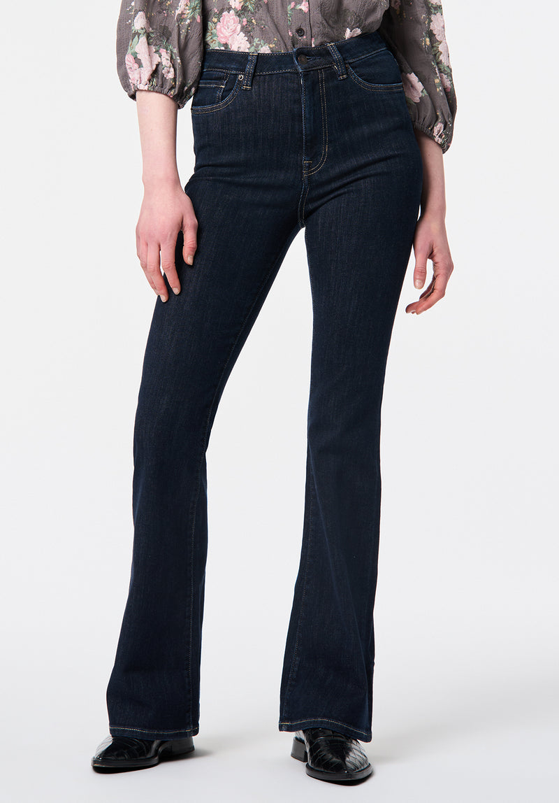 High Rise Flare Joplin Women's Jeans color INDIGO