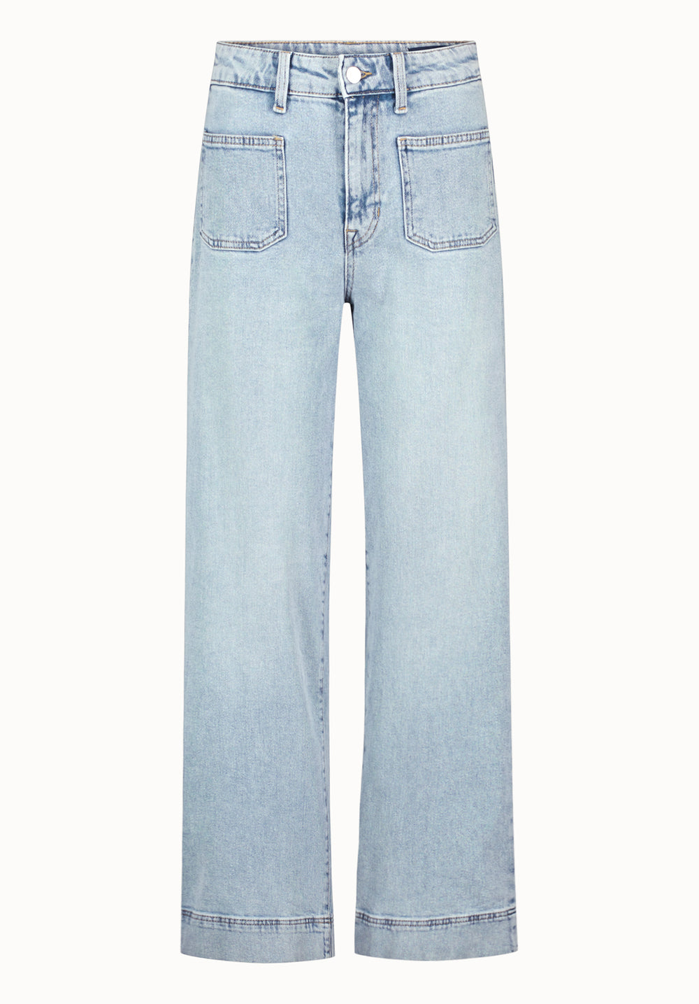 Addie Women's High Rise Wide Leg Jeans, Bleached – Buffalo Jeans