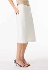 Jackie Women's Jorts, White - BL16074