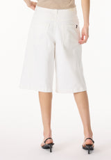 Jackie Women's Jorts, White - BL16074