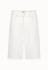 Jackie Women's Jorts, White - BL16074