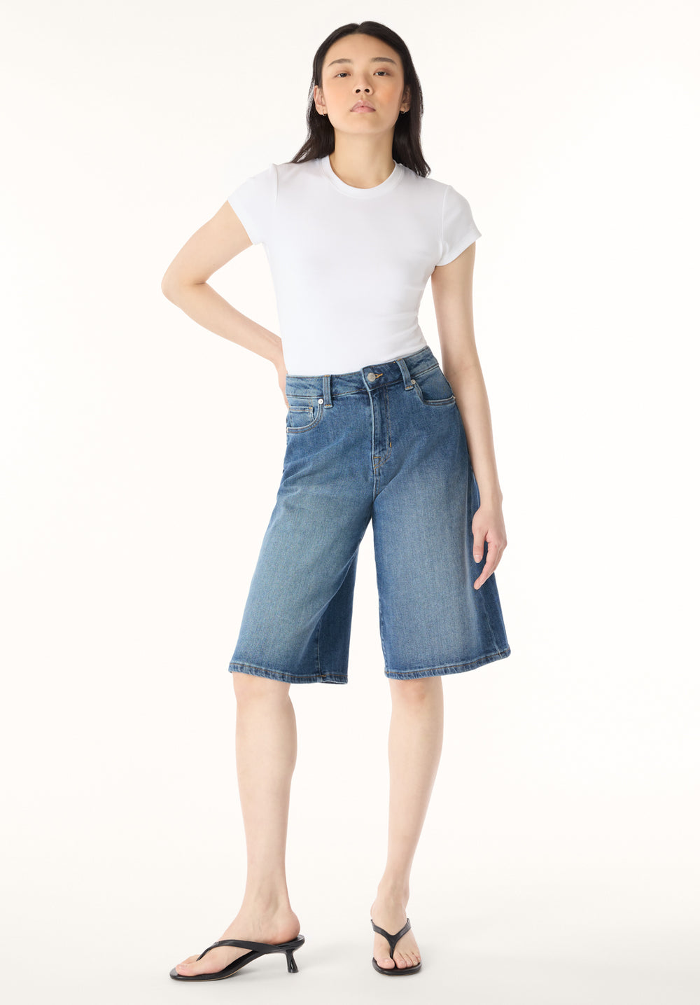 Jackie Women's Jorts, Authentic Indigo – Buffalo Jeans