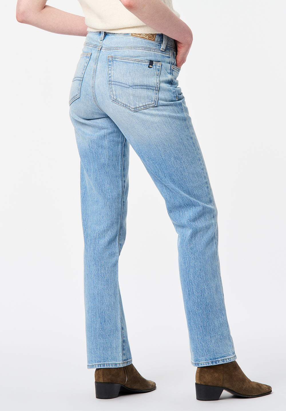 Mid Rise Straight Mary Women's Jeans, INDIGO – Buffalo Jeans
